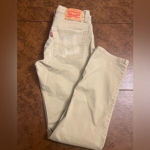Levi's Khaki 511 Jeans